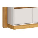 Ver imagem 5 de Home Theater Fit Nature com Off White - Imcal Móveis