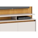 Ver imagem 4 de Home Theater Fit Nature com Off White - Imcal Móveis