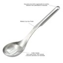 Ver imagem 2 de Colher Vazada de Aço Inox com Alça Luxo Premium Kitchenaid