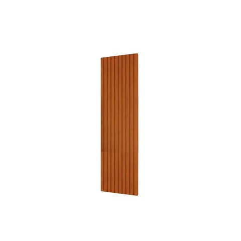 Painel P/ Lavabo Ripado Módulo Extensor 250x40 Central 100% Mdf Freijo - Dj Móveis
