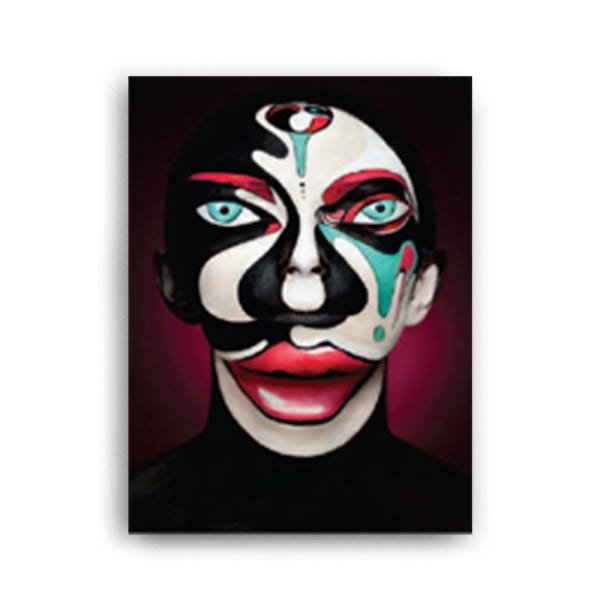 Quadro Decorativo Canvas Homem Abstrato 136x86cm - 2