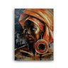 Quadro Decorativo Canvas Negra Africana 136x86cm - 2
