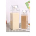 Ver imagem 2 de Garrafa Transparente C/ Rosca 1000ml e 500ml Modelo Leite