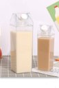 Ver imagem 2 de Garrafa Transparente C/ Rosca 1000ml e 500ml Modelo Leite