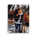 Ver imagem 2 de Quadro Decorativo Canvas Mulher Na Chuva 136x86cm