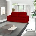 Ver imagem 2 de Sofá Retrátil e Reclinável 3 Lugares Havana Vermelho Simonetto - Meu Estofado Sofá Retrátil e Reclin
