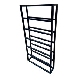 Adega Suspensa Estilo Industrial Parede Vinho - 1