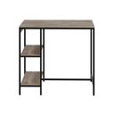 Ver imagem 4 de Mesa Bistrô 100x60x92cm C-02banquetas Tub Tucjbi1060.2b Carvalho Est.preta Carvalho - Est.preta