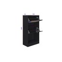 Ver imagem 4 de Kit 2 Sapateiras Tropical 2 Portas Multiuso Vertical Poquema