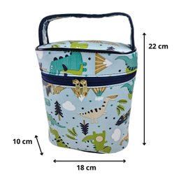 Porta Mamadeira Térmico(compativel com a Mamadeira Avent) Dinossauro - 3
