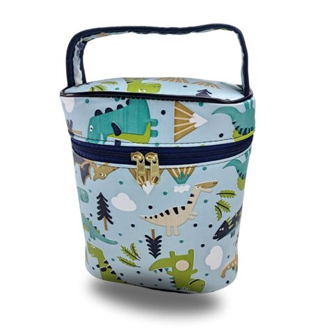 Porta Mamadeira Térmico(compativel com a Mamadeira Avent) Dinossauro