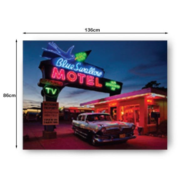 Quadro Decorativo Canvas Motel 86x136cm - 3