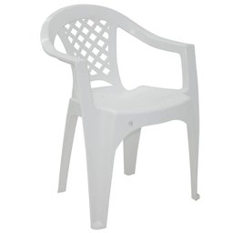 Poltrona com Braços Iguape Branca - 5
