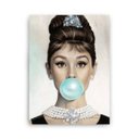 Ver imagem 2 de Quadro Decorativo Canvas Audrey Hepburn 86cm X 62cm