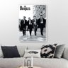 Quadro Decorativo Canvas The Beatles Preto Branco 86cm X 62cm - 1