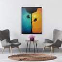 Ver imagem 1 de Quadro Decorativo Canvas Arvore Dia Noite 86cm X 62cm