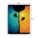 Ver imagem 3 de Quadro Decorativo Canvas Arvore Dia Noite 86cm X 62cm