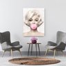 Quadro Decorativo Canvas Marilyn Monroe 136x86cm - 1