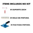 Ver imagem 5 de Pad para Pintura Recorte Acabamento + Suporte Garfo 23cm + Rolo Antigota 23cm