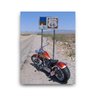 Quadro Decorativo Canvas Route 66 Moto Vermelha 86cm X 62cm - 2