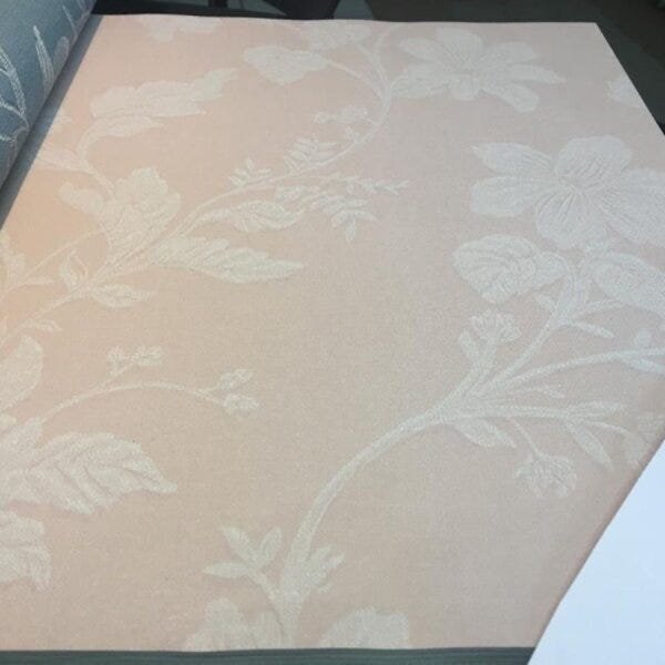 Papel De Parede Vinilico 4128 Floral Rosa - 3