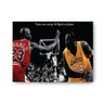 Quadro Decorativo Canvas Michael Jordan Kobe Bryant 62cm X 86cm - 2