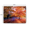 Quadro Decorativo Canvas Floresta Arvores Laranjas 62cm X 86cm - 3