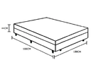 Ver imagem 4 de Cama Box Baú Casal Suede Cinza