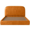 Ver imagem 7 de Cama Casal Flutuante com Cabeceira 140cm Aura W01 Couríssimo Whisky - Lyam Decor
