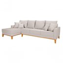 Ver imagem 6 de Sofá Living 4 Lugares Beny com Chaise Lado Esquerdo Linho Império Cru 184