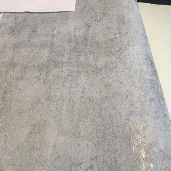 Papel De Parede Vinilico 4144 Cimento Queimado Cinza - 2