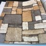 Papel De Parede Vinilico 4153 Pedra Bege Marrom Cinza Escuro - 2