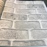 Papel De Parede Vinilico 4150 Rústico Tijolos Cinza Claro - 2