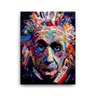 Quadro Decorativo Canvas Albert Einstein Colorido 86cm X 62cm - 2