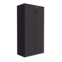 Ver imagem 1 de Armário de Escritório Alto com 2 Portas Chave de Fechadura e 3 Prateleiras Multiuso Studio Metalwood