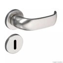 Ver imagem 1 de Fechadura Contemporânea Cromo Acetinado Interna