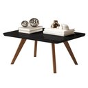 Ver imagem 1 de Mesa de Centro Decorativa Pés em Madeira:Preto