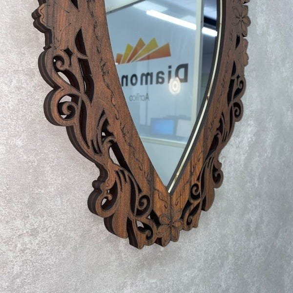 Espelho Corpo Inteiro Decorativo Lecce 71x130 - 2