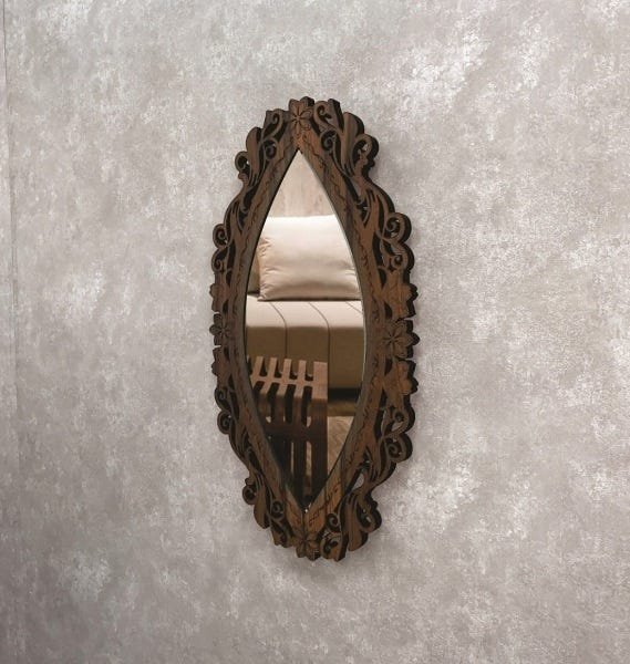 Espelho Corpo Inteiro Decorativo Lecce 71x130 - 10