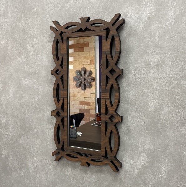 Espelho Corpo Inteiro Decorativo Florenza 69x131 - 3