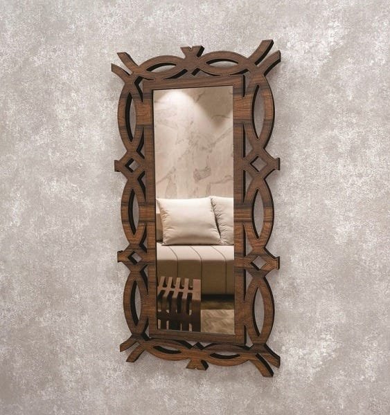 Espelho Corpo Inteiro Decorativo Florenza 69x131 - 6