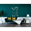 Ver imagem 7 de Aplique de Espelho Decorativo Estrelas 54x82cm 15 Peças 38139