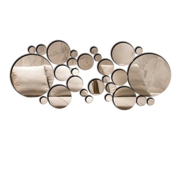 Espelho Decorativo Acrílico Aplique Mandala 35x83cm 38201 - 1