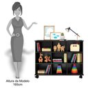 Ver imagem 4 de 2 Nichos Organizadores Com Rodízios Toys Preto