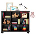 Ver imagem 3 de 2 Nichos Organizadores Com Rodízios Toys Preto