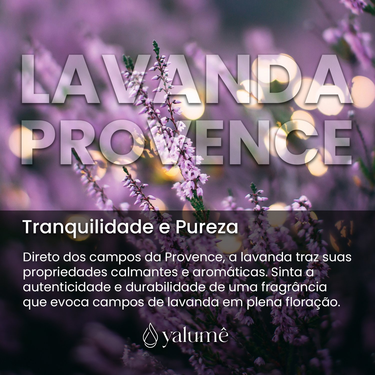 Água Perfumada Lavanda Provence 500ml - Yalumê - Água de Lençóis, Perfume para Roupas - 3