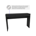 Ver imagem 3 de Balcão Buffet para Cozinha MDF 3 Gavetas Tampo Aparador Slim
