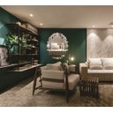 Ver imagem 3 de Espelho Veneziano Decorativo Sala Quarto 75x95 3882