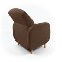 Ver imagem 7 de Poltrona Amamentação Madeira e Puff Jhessy Suede D03 - D'rossi