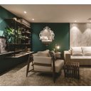 Ver imagem 2 de Espelho Veneziano Decorativo Sala Quarto 45x68 3867